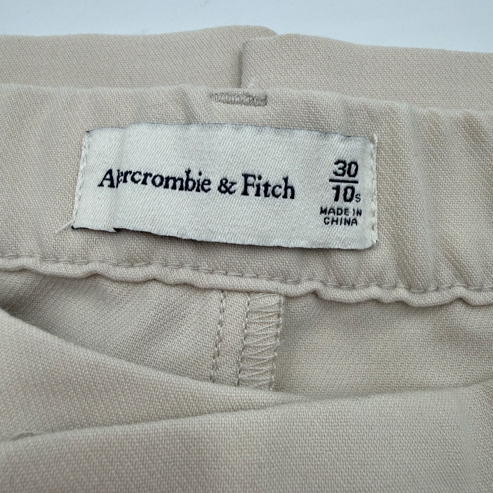 Abercrombie & Fitch Sloane Tailored Wide Leg Crossover Pant - Picture 7 of 10